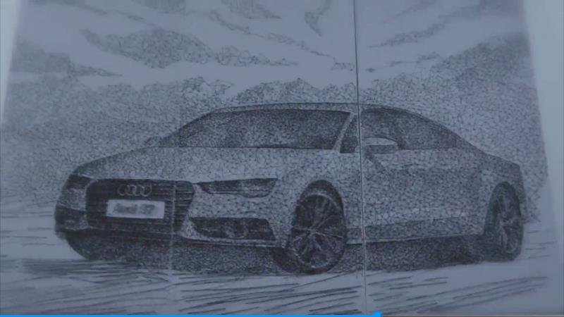 奧迪A7藝術(shù)汽車品牌宣傳片，奧迪A7，致獨具異格者